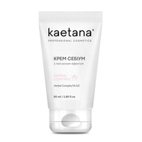 Зображення  Крем для обличчя Kaetana "Себіум" матуючий, усуває масний блиск та запалення, 50 мл, Об'єм (мл, г): 50
