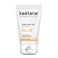 Изображение  Крем солнцезащитный Kaetana SPF-50 Увлажняющий для нормальной, сухой и чувствительной кожи, 50 мл, Объем (мл, г): 50