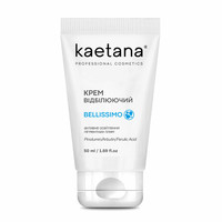 Изображение  Крем для лица Kaetana "Отбеливающий Bellissimo", освещает тон кожи, убирает пигментные пятна, 50 мл
