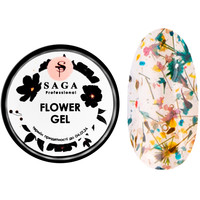 Изображение  Цветочный гель для дизайна Saga Professional Flower Gel 5 мл, № 05, Объем (мл, г): 5, Цвет: 005
