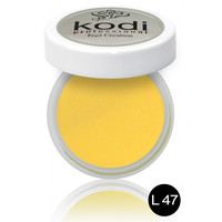 Зображення  Кольорова акрилова пудра Kodi 4.5 г №L47, Об'єм (мл, г): 4.5, Колір: L47