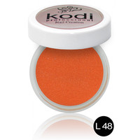 Зображення  Кольорова акрилова пудра Kodi 4.5 г №L48, Об'єм (мл, г): 4.5, Колір: L48