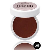 Зображення  Кольорова акрилова пудра Kodi 4.5 г №L68, Об'єм (мл, г): 4.5, Колір: L68