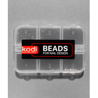 Изображение  Бисер для дизайна ногтей Kodi (цвет: black)