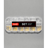 Зображення  Набір для дизайну нігтів Kodi, мікс №6