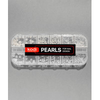 Изображение  Жемчуг для дизайна ногтей Kodi, микс №2