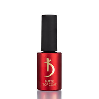 Зображення  Матове верхнє покриття топ/фініш для гель-лаку, 7 мл - Matte Top Coat Velour Kodi professional