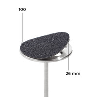 Зображення  Змінні файли Kodi 26 мм (чорні, 100 гріт, без мп, 50 шт.)