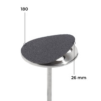 Зображення  Змінні файли Kodi 26 мм (чорні, 180 гріт, без мп, 50 шт.)