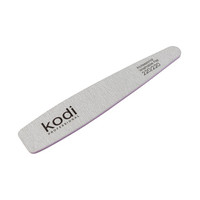 Зображення  №148 Пилка для нігтів Kodi конусна 220/220 (колір: світло-сірий, розмір: 178/32/4), Абразивність: 220/220