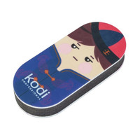 Зображення  №195 Дитячий полірувальник для нігтів Kodi 400/300 (малюнок: хлопчик, розмір: 80*38*14 мм)