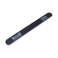 Зображення  №48 Пилка для нігтів Kodi пряма 180/180 (колір: чорний, розмір: 178/19/4), Абразивність: 180/180