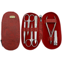 Зображення  Манікюрний набір SPL 77402AS "Червона перфорація"