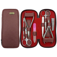 Изображение  Маникюрный набор SPL 77601BR "Марсаловая бронза"