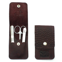 Изображение  Маникюрный набор SPL 77906BF бордовый