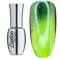 Изображение  Гель-лак LUXTON 9D Cat 7 золотисто-зелено-голубой, магнитный, 10 мл, Объем (мл, г): 10, Цвет: 007