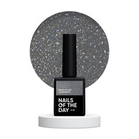 Зображення  Nails of the Day Top Reflective Holographic – світловідбиваючий голографічний топ без липкого шару для нігтів, 10 мл