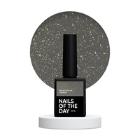 Зображення  Nails of the Day Top Reflective Shimmer – світловідбиваючий топ без липкого шару для нігтів (золотистий шиммер), 10 мл