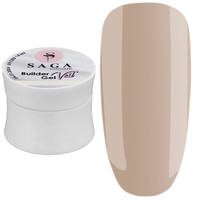 Изображение  Гель для наращивания Saga Builder Gel Veil 15 мл, № 10, Объем (мл, г): 15, Цвет: 010