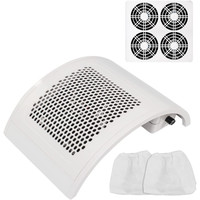 Изображение  Вытяжка для маникюра 838-4, белая