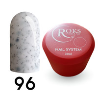 Изображение  Камуфлирующая база для гель-лака Roks Rubber Base French Potal 30 мл, № 96, Объем (мл, г): 30, Цвет: 096