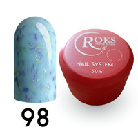 Зображення  Камуфлююча база для гель-лаку Roks Rubber Base French Potal 50 мл № 98, Об'єм (мл, г): 50, Колір: 098