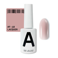 Изображение  Гель-лак ADORE prof. French F-10 lacquer дымчатый темно-бежевый, 12 мл, Объем (мл, г): 12, Цвет: 10