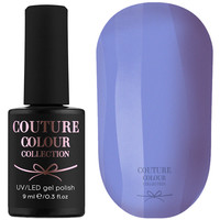 Зображення  Гель-лак Couture Colour №055 бузково-блакитний, 9 мл, Об'єм (мл, г): 9, Колір: 055