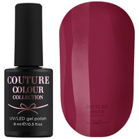 Зображення  Гель-лак Couture Colour №025 малинове бордо, 9 мл, Об'єм (мл, г): 9, Колір: 025