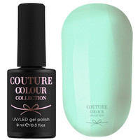 Зображення  Гель-лак Couture Colour №104 салатово-ментоловий, 9 мл, Об'єм (мл, г): 9, Колір: 104