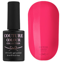 Зображення  Гель-лак Couture Colour №113 яскравий рожево-кораловий, 9 мл, Об'єм (мл, г): 9, Колір: 113