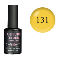 Зображення  Гель-лак Couture Colour №131 сонячно-жовтий, 9 мл, Об'єм (мл, г): 9, Колір: 131