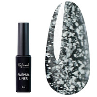 Изображение  Лайнер ReformA Gel Polish Platinum, 8 мл, Объем (мл, г): 8, Цвет: Platinum