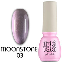 Зображення  Гель-лак котяче око Toki Toki Moonstone MS03 фіолетовий, 5 мл, Об'єм (мл, г): 5, Колір: 03