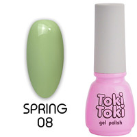 Зображення  Гель-лак Toki-Toki Spring 5 мл SP08, Об'єм (мл, г): 5, Колір: SP08