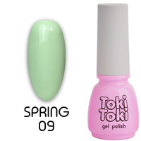 Зображення  Гель-лак Toki-Toki Spring 5 мл SP09, Об'єм (мл, г): 5, Колір: SP09