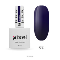 Зображення  Гель-лак Pixel №062 (нічне небо), 8 мл, Об'єм (мл, г): 8, Колір: 062