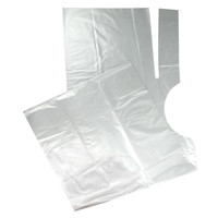 Зображення  Пеньюари для перукарень Panni Mlada 0.9х1.6 м (поліетилен, прозорий) 50 штук (20021760010)