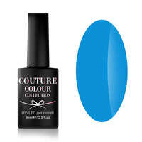 Изображение  Гель-лак Couture Colour Neon Summer №09 синий, 9 мл, Объем (мл, г): 9, Цвет: 09