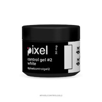 Изображение  Гель для наращивания Pixel Control Gel №02 (молочно-белый), 30 мл