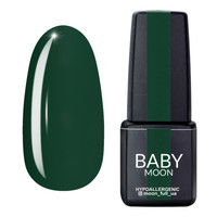 Зображення  Гель лак BABY Moon Green Sea №007 зелений хвойний, 6 мл, Об'єм (мл, г): 6, Колір: 007