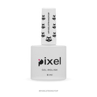 Зображення  Топ Pixel Strong No Wipe Top - закріплювач для гель-лаку без липкого шару, 30 мл, Об'єм (мл, г): 8