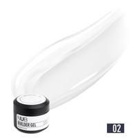 Зображення  Гель моделюючий густий NUB Builder Gel 30 мл, № 02, Об'єм (мл, г): 30, Колір: 002