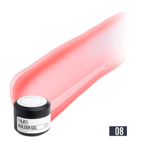 Зображення  Гель моделюючий густий NUB Builder Gel 30 мл, № 08, Об'єм (мл, г): 30, Колір: 008