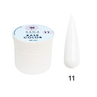 Зображення  База камуфлююча SAGA Color Base №11 молочно-білий, 30 мл, Об'єм (мл, г): 30, Колір: 11