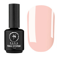Зображення  Моделюючий гель SAGA Liquid Gel №15 світлий бежево-рожевий 15 мл, Об'єм (мл, г): 15, Колір: 15