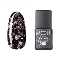 Изображение  Топ без липкого слоя Moon Full Top Leaf Silver Black, 8 мл