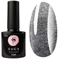 Зображення  Топ світловідбиваючий SAGA Fiery Top, 8 мл