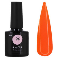 Зображення  База камуфлююча SAGA Tropical Base №04 неоновий помаранчевий, 8 мл, Об'єм (мл, г): 8, Колір: 04