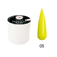 Зображення  База камуфлююча SAGA Tropical Base №05 неоновий жовтий, 30 мл, Об'єм (мл, г): 30, Колір: 05